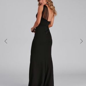 Floor length dress